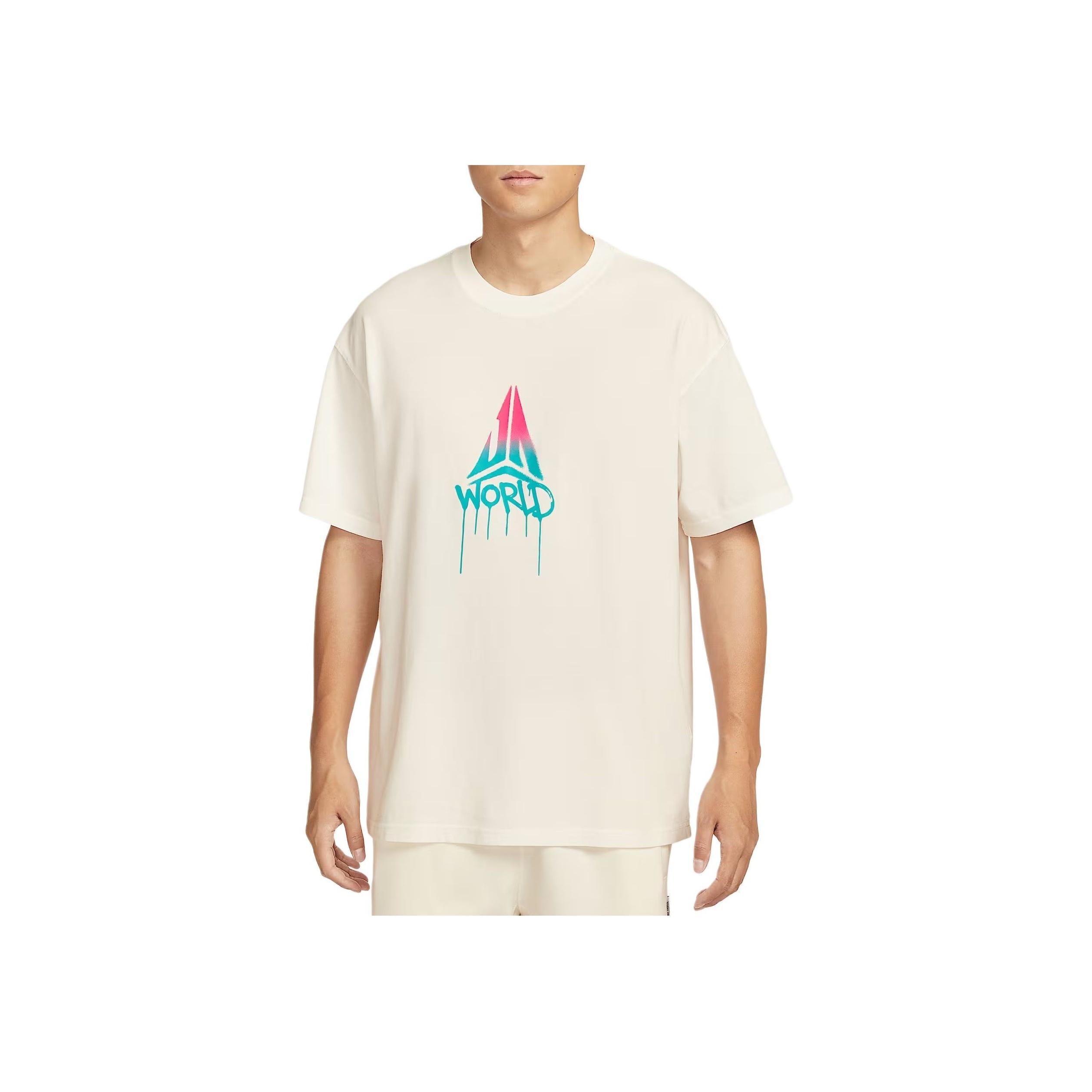 

Nike Джа Морант Вязаная Свободная Повседневная Футболка с Коротким Рукавом Мужские Топы II1490-133 XL