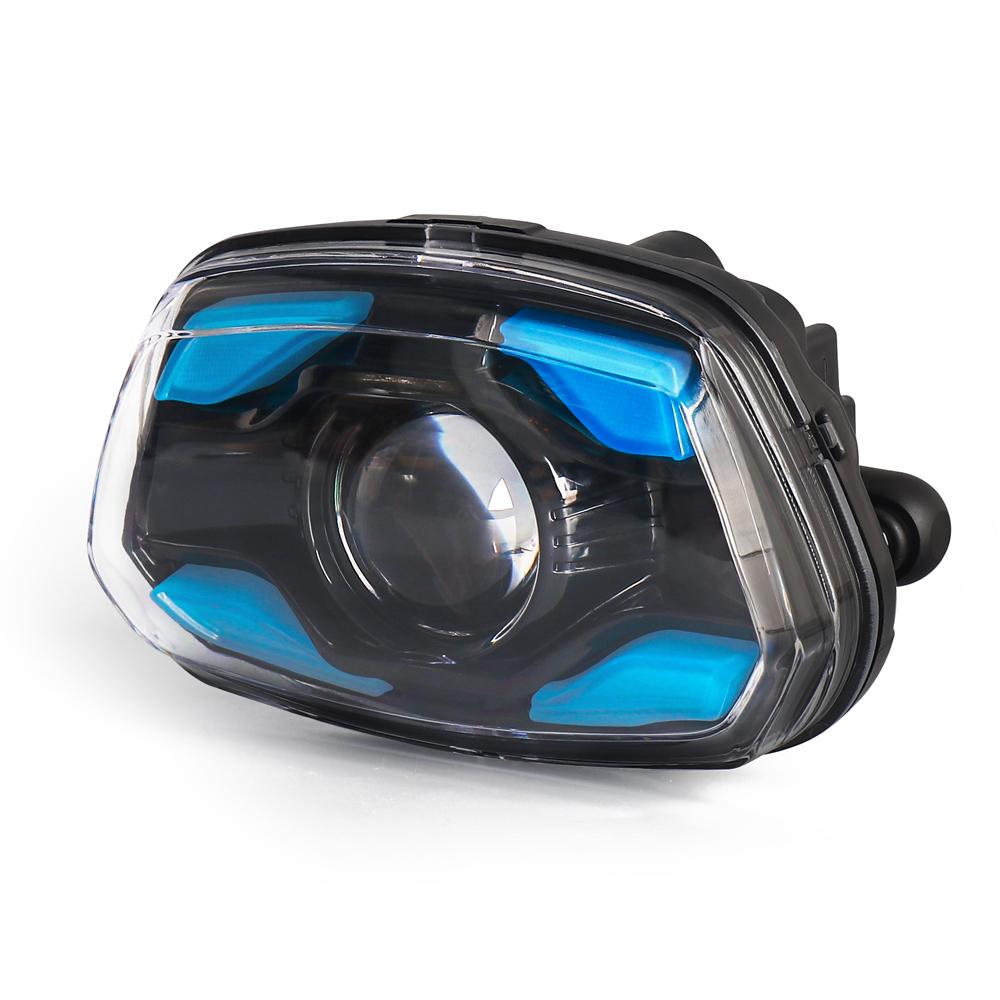 

New Motorcycle Headlight Front Led Lights DRL Lamp Blue For Vespa Sprint 150 SPRINT Sprint150 2023 2024 2025 Accessories