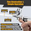 Kit aerograf, pistol aerograf cu declanșare dublă, set de instrumente de pulverizare cu aerograf pentru pictarea unghiilor, tort, tatuaj, machiaj