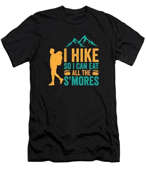 Hiking Camping Mountain Hiker #1 T-Shirt S to 3XL S