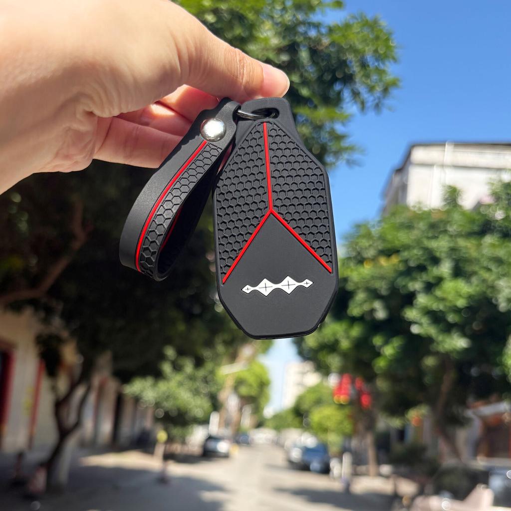 Silicone Soft Key Case For BYD Leopard 5 Ultra 2025 Formula Leopard 5 8 Titanium 7 2026 Remote Key Car Keyless Car Accessories