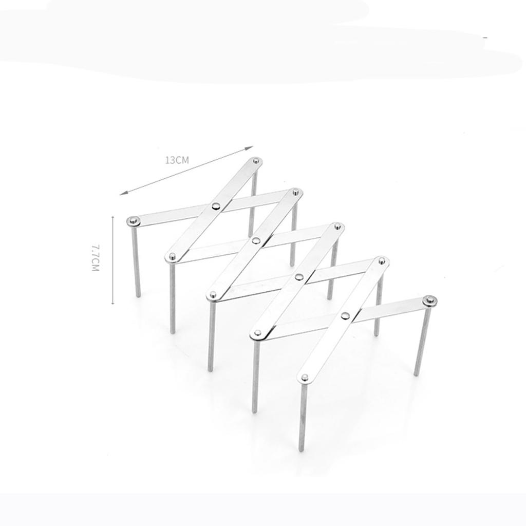 Set of 2 Extendable Dish Kitchen Pot Lid Dish Frying Pan Dish Drying for Cupboards Racks, Organizer, Stand, Storage, Under-Sink, Stand, Rack,