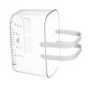 Clear Hand Basket Comfortable Handle Ventilation Holes Easy Access Versatile Fruit Storage Basket
