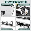 Chrome Car Tailgate Door Handle for Isuzu D-Max Pickup 2.5TD 3.0TD 2003 2004 2005 2006 2007-2012 8972937652 Left Hand Driver