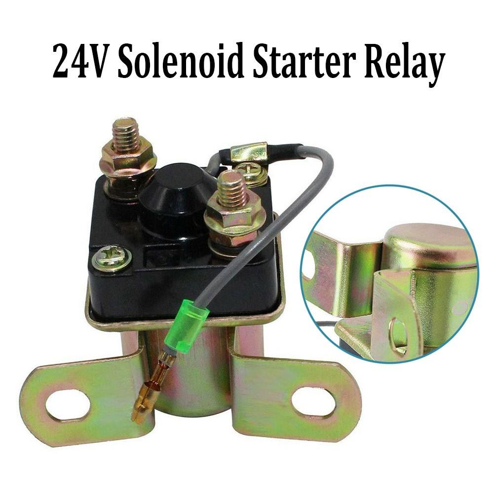 

12V/24V Solonoid Solenoid Starter Relay High Cranking Power Mental Starter Relay 24V