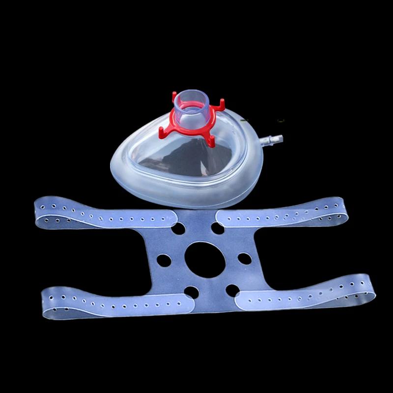 Tira de Cabeça Elástica de Silicone Ajustável para Máscara CPAP, Acessório Fixo para Respirador para Ajuste Confortável