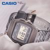 CASIO DIGITAL Quartz Movement Resin Strap Watch Men's Watches Gray Dial F-91WS-8DF