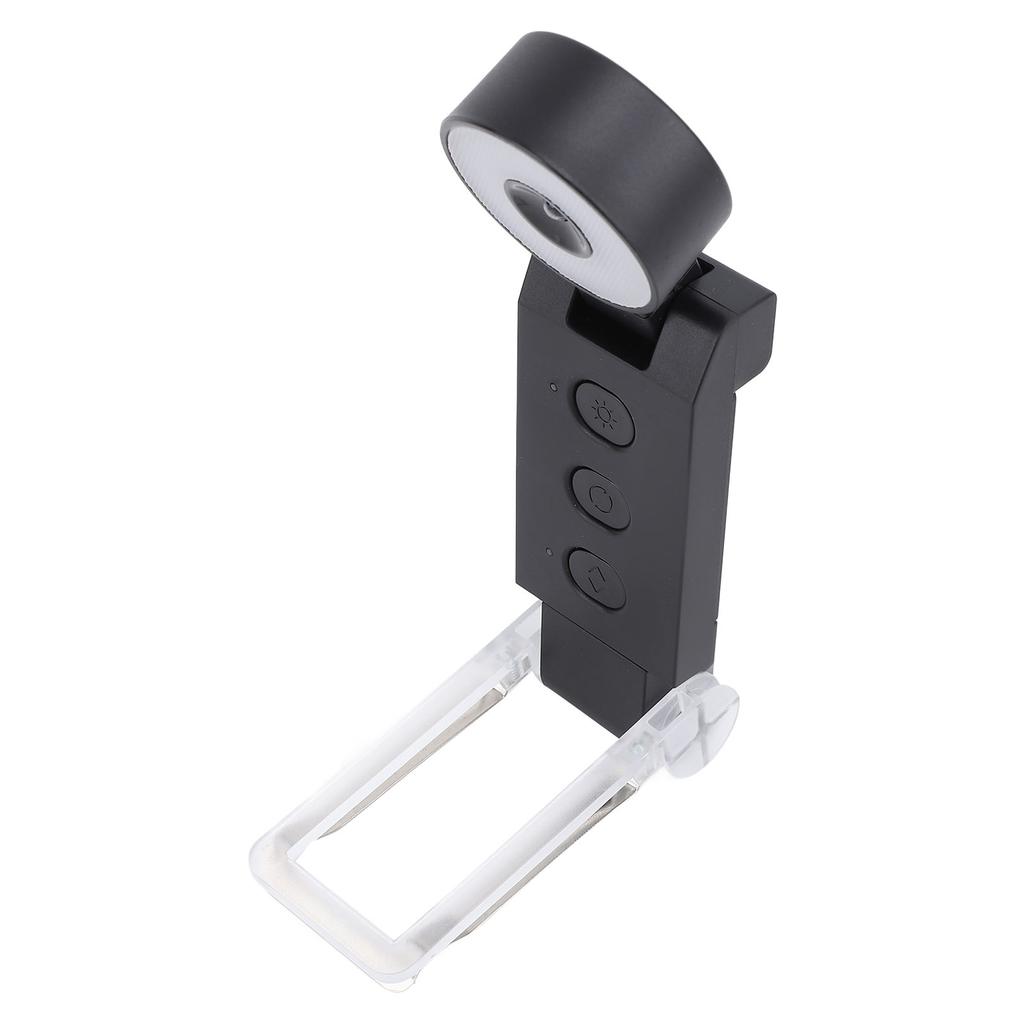 USB Wiederaufladbares Buchleselicht 5 Farben 6 Helligkeiten Dimmbar Clip-On LED Leselampe mit Timer Faltbar