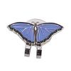 Durable Stainless Steel Golf Hat Cap Clip with Magnetic Ball Marker Accessory Butterfly