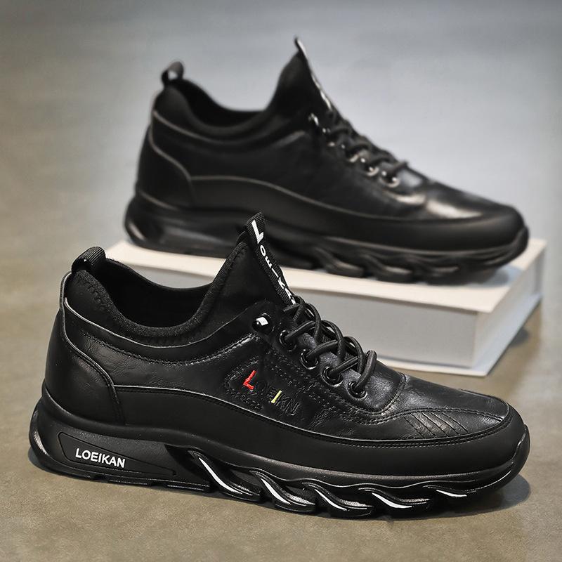 New Spring Fashionable Versatile Men's Shoes Autumn Work Anti Slip Wear-Resistant Sneakers Leisure Mountain Climbing Shoes