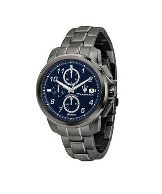 Successo Limited Edition Chronograph Stainless Steel Blue Dial Solar R8873645006 Men's Watch