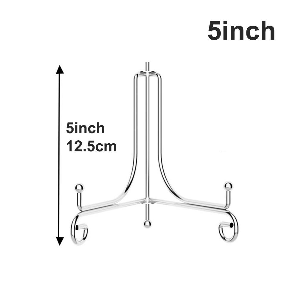 4 6 8 10 12inch Plate Stands Iron Photo Pedestal Durable Display Stand  Home Decoration