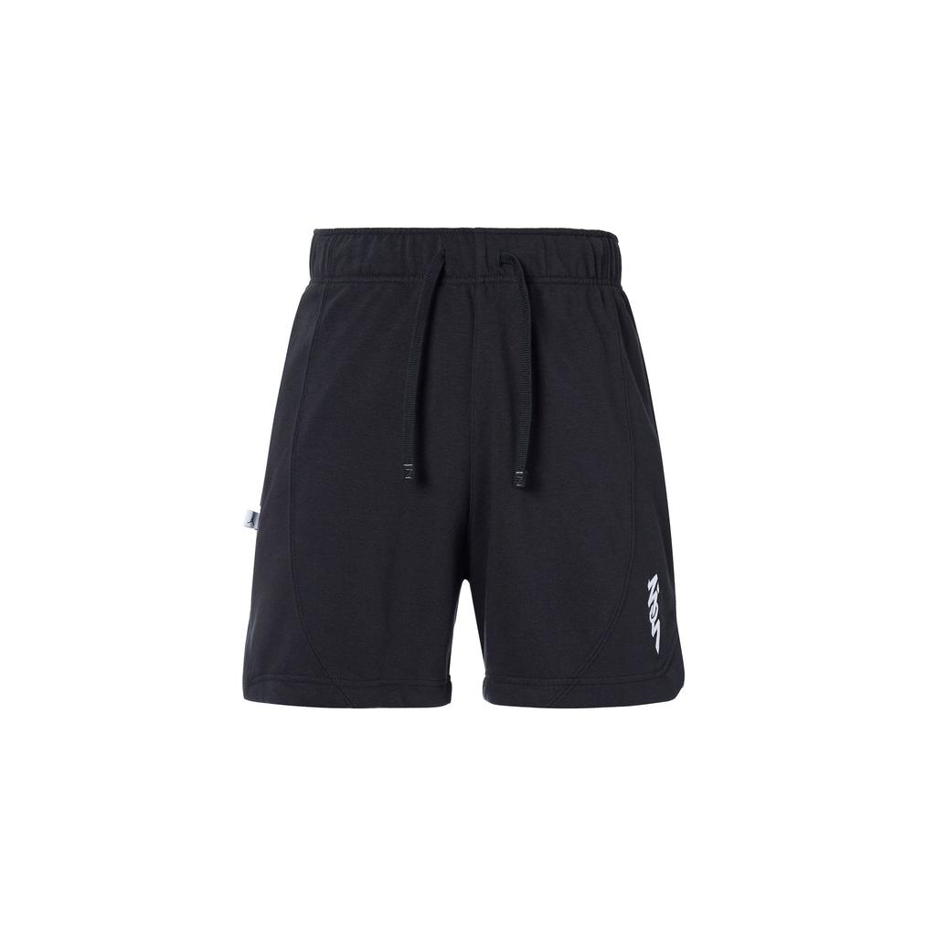 Jordan X Zion SS22 Zion Collaboration Logo Print Elastic Mid-Waist Shorts Men Shorts Black DR2114-010