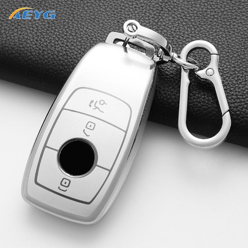 Tpu Car Reomte Key Cover Case Shell For Mercedes Benz A C E S G Class Glc Cle Cla W177 W205 W213 W222 X167 Amg Auto Accessories