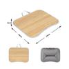 Soft Pillow Cushion Laptop Lap Desk Padded Tray Ergonomic Multifunctional Laptop Desk Foam Particles Filled Portable Design