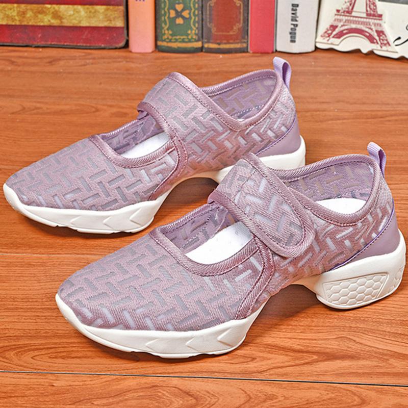 Atmungsaktive Freizeitschuhe für Damen, Jazz-Tanz-Sneakers