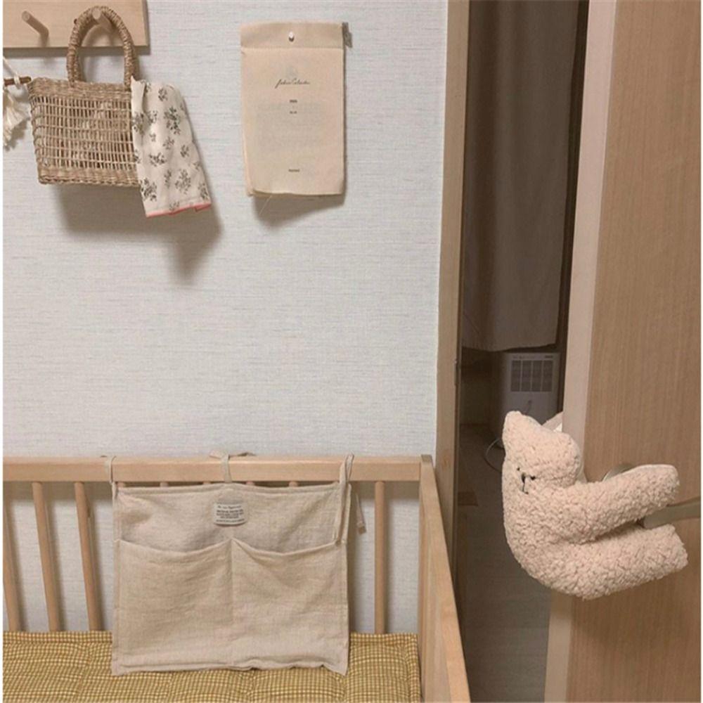 Door Padlock Baby Safety Lock Cabinet Door Clip Plush Doll Door Stopper Child Protection Equipment