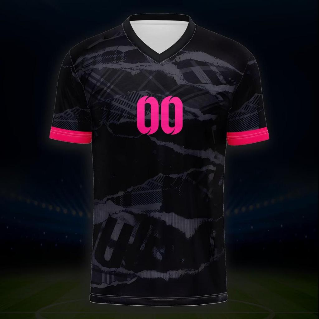 Men's & Women's Digital Print Short Sleeve Sports Uniform - Football/Table Tennis Training & Competition Set
