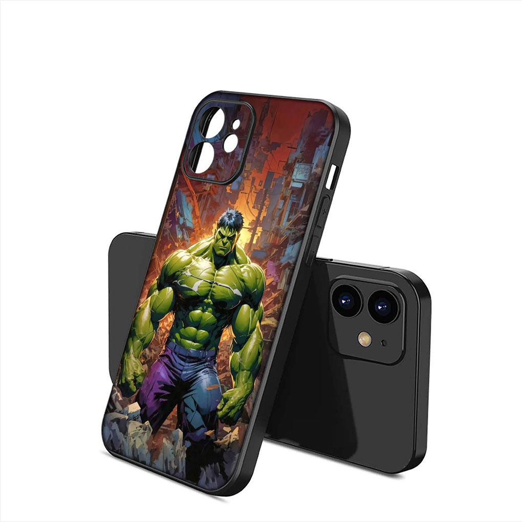 Thor Odinson Hammer Marvels Hulk Phone Cover Casing for Apple iPhone 15 14 Plus 13 12 Mini Pro Max XR + 13Pro 14+ 15+ Soft Case