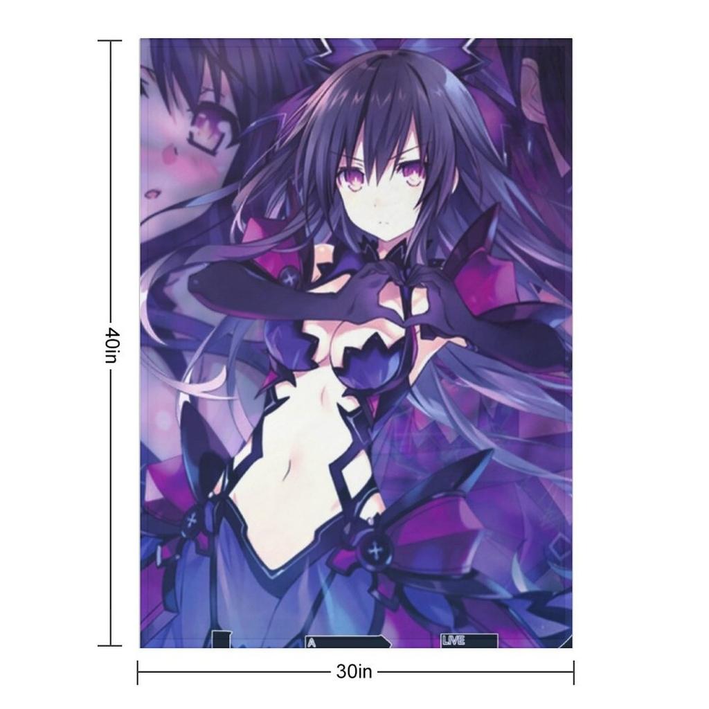 Date A Live Reverse Tohka Throw Blanket Bed Linens For Sofa Thin Thin Baby Blankets