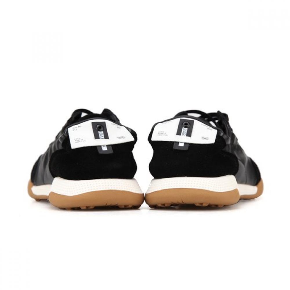 Barbara Leather Backband CuShion Women S SneakerS Bbh608bk