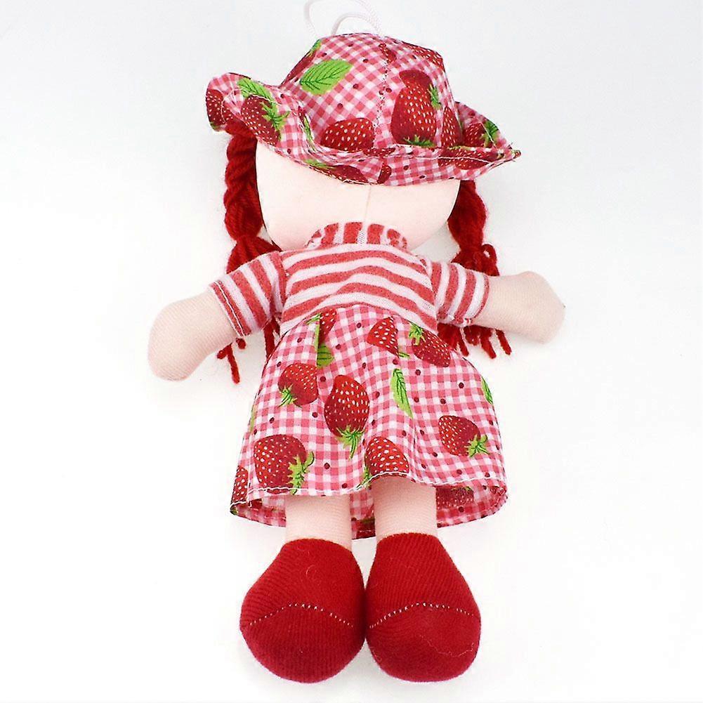 Süße Puppe Obstkleidung Mädchen Plüschtier Kindergeschenk 25cm