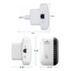 300Mbps WiFi Signal Booster 4/7 Lights WIFI Repeater High Quality WiFi Range Extender  Home