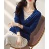 Firstview Women's Long Sleeve V-Neck Knitted Cardigan