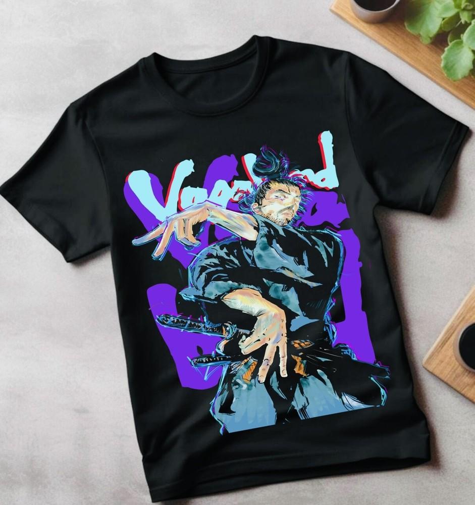 

Musashi Miyamoto Vagabond T-Shirt Samurai Retro Vintage Matahachi Honiden XL