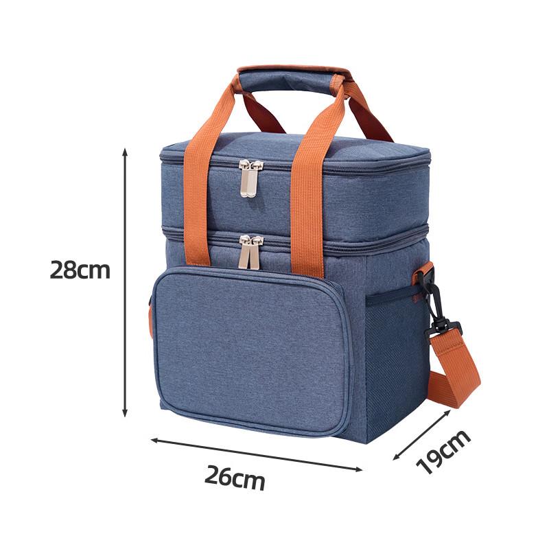 Large Capacity Portable Insulated Lunch & Picnic Bag