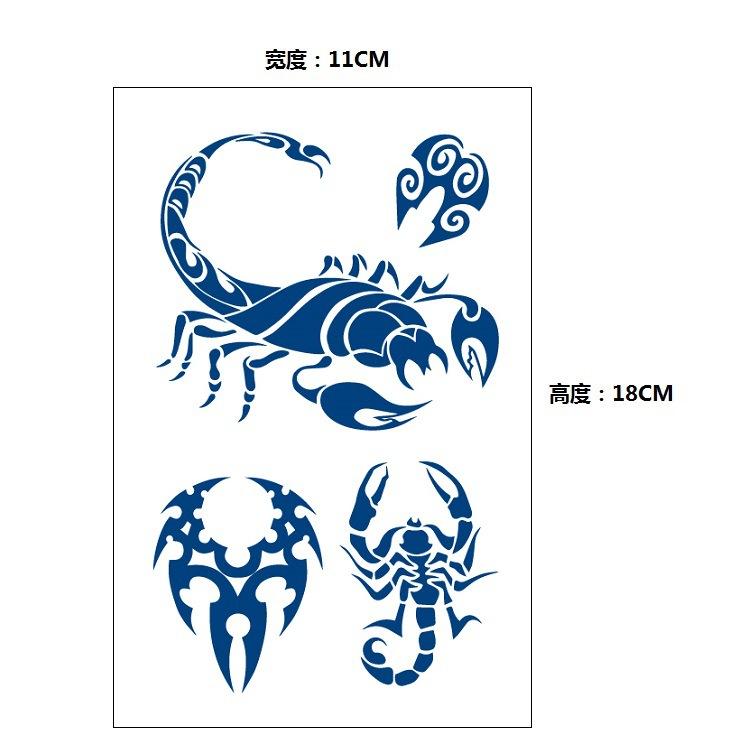 Semipermanent Herbal Tattoo Xinyao Antirubbing Sticker Gradual Change Internet Celebrity Waterproof For 15 Days Without Fading Sticker