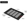 150mm Ventilation Grills Aluminium Rectangular Breathable Mesh Cabinet Wardrobe Air Vent Grille Ventilation-Cover Exhaust Grid