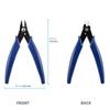 1PCS 2PCS Diagonal Cutting Pliers Carbon Steel Pliers Electrical Wire Cable Cutters Stripping Cutting Side Snips Flush Pliers