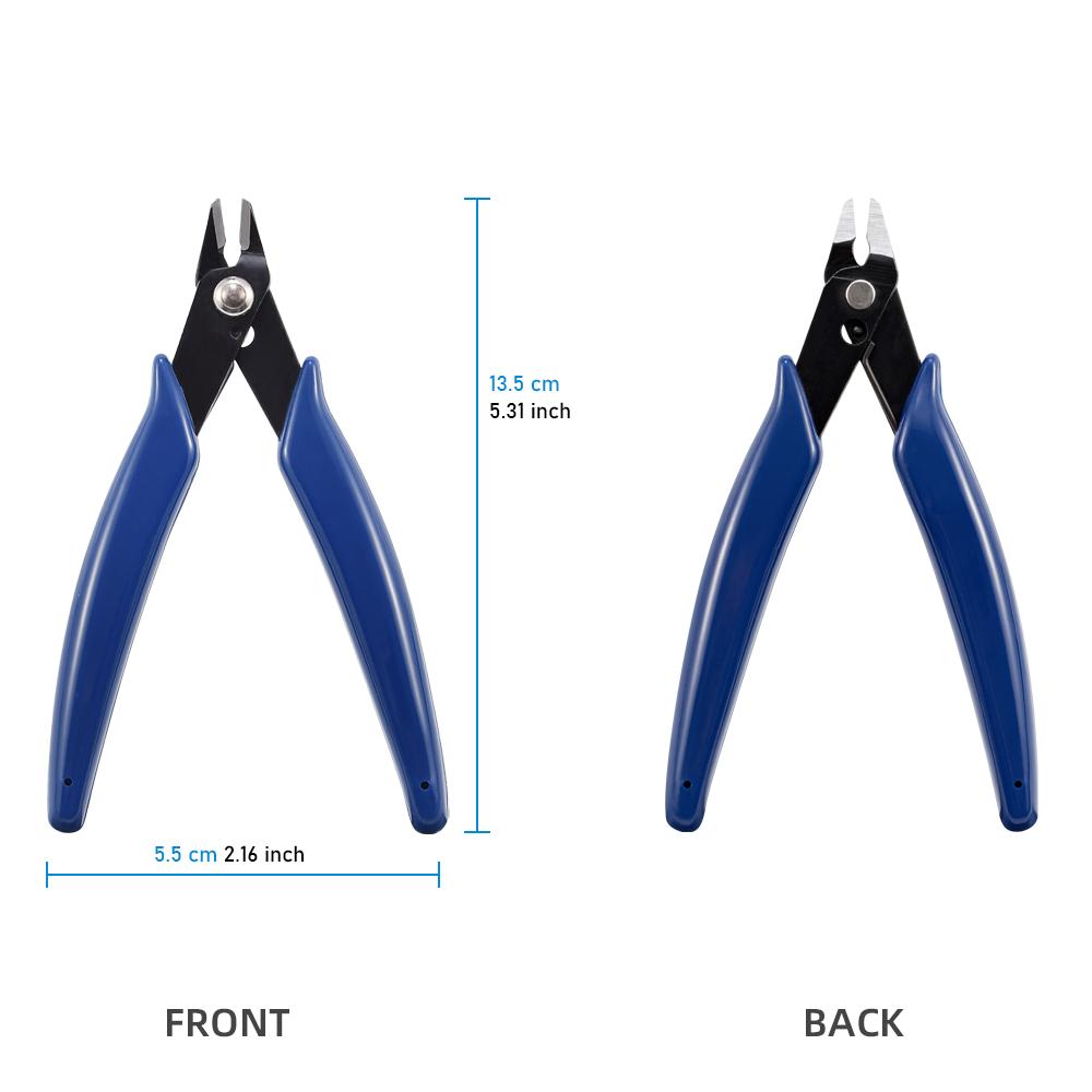 1PCS 2PCS Diagonal Cutting Pliers Carbon Steel Pliers Electrical Wire Cable Cutters Stripping Cutting Side Snips Flush Pliers