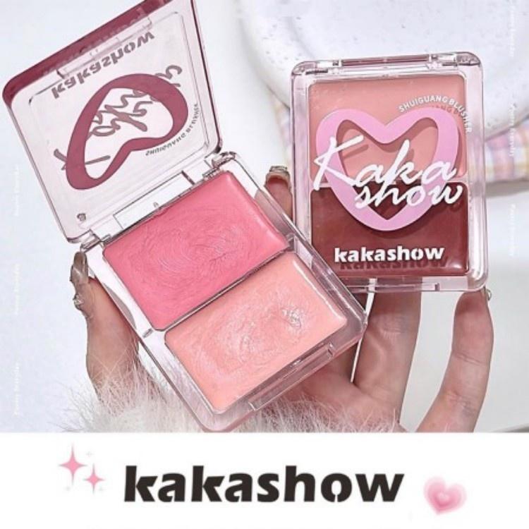 Kakashow Dewy Cream Blush 10g Lightweight Natural Glow Longlasting Buildable Cheek Tint For All Skin Tones