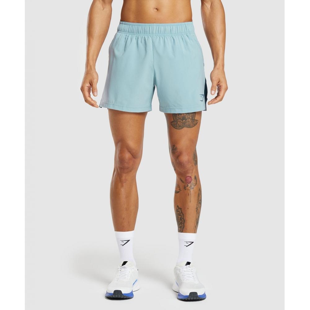 

GYMSHARK Sport 5 Shorts Salt Blue Navy A2A8K UCH1 XXL
