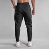 Spring and Autumn Long-sleeved Pants Men's Feet Zipper Drawstring Casual Sports Outdoor Trousers