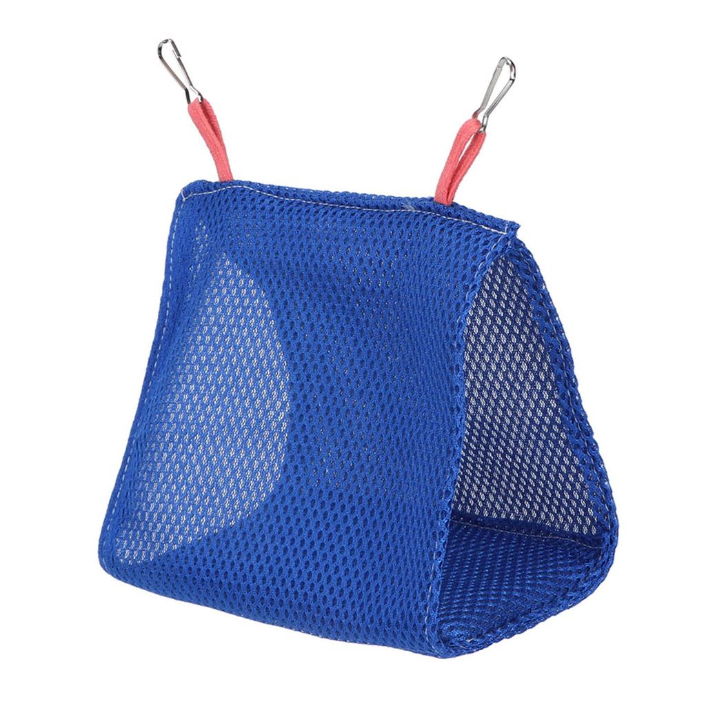 Breathable Mesh Pet Bird     Hammock Bed Hamster House Cage Toy (Pink)