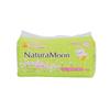 NaturaMoon Sanitary Napkins for Daytime Use On Busy Days 16 Pieces X 4 Pack Polymer Absorbent Disposable Cloth Napkins (with Wings), Set, Free,