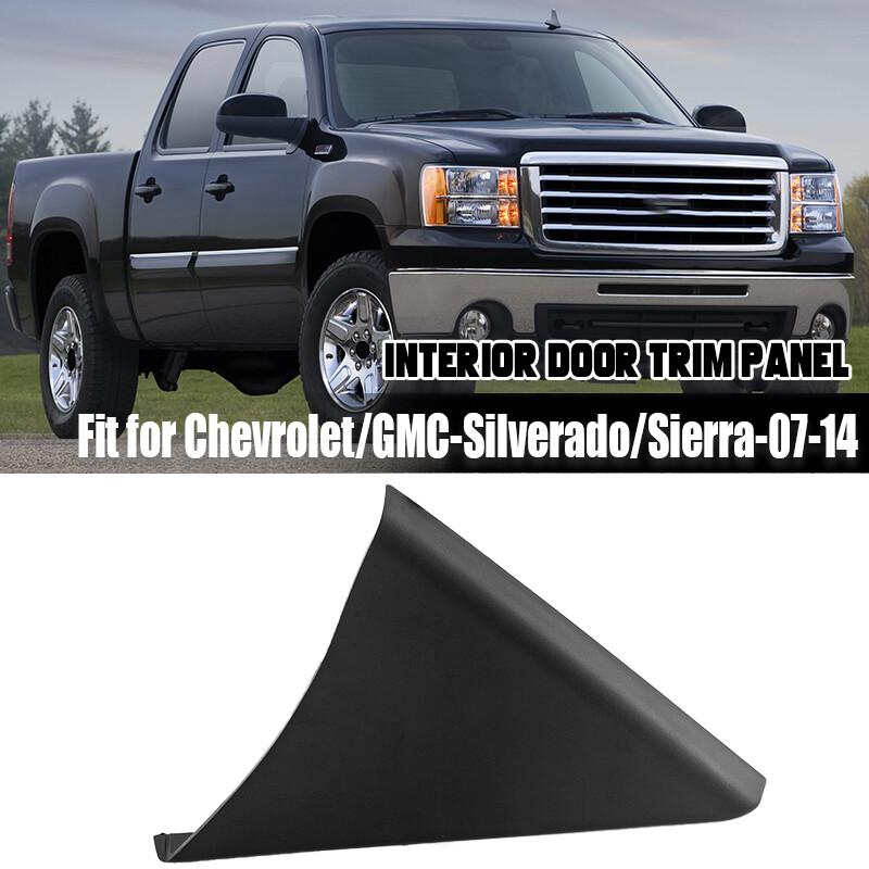 Left Drivers Door Inside Black Triangle Cover For Chevrolet GMC Silverado Sierra