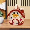 Cartoon House Coin Bank for Kids, Decorative Money Box Home