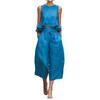 Moda Y Sexy Traje De Lino Con Cinturón Elástico Para Mujer Primavera y Verano Retro Conjunto Casual De Dos Piezas Moda Femenina Color