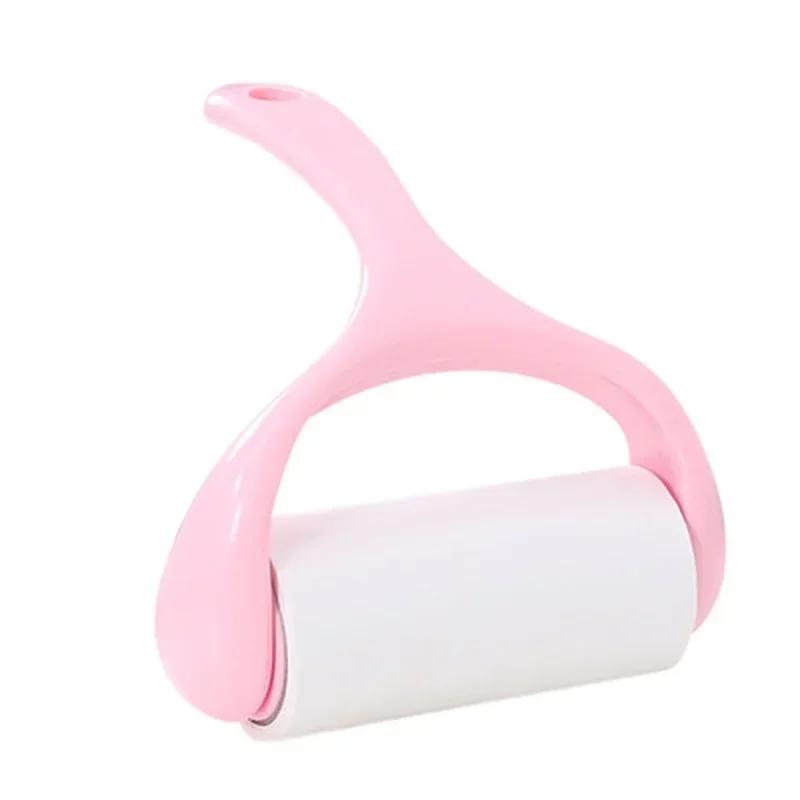 10CM Tape Sticky Clothes Lint Roller Brush Dust Dirt Fluff Remover for Clothes Pet Hair Dust Carpet Dust Removal Brush
