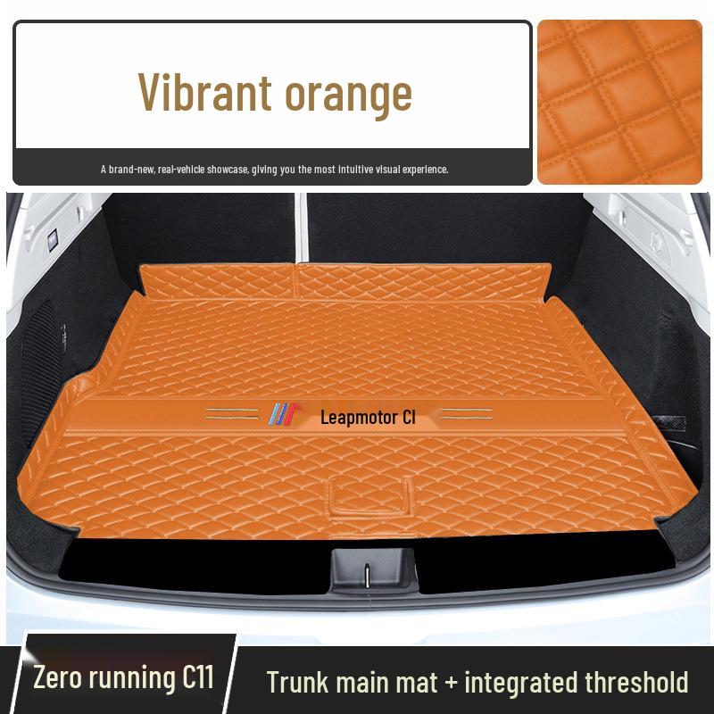 Leapmotor C11 Trunk Mat, Full Coverage, 2026 Model Tail Box Interior.