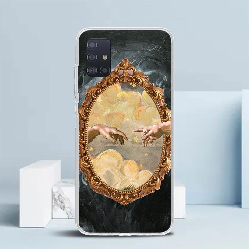 Rene Magritte Art Phone Case For Samsung Galaxy A52 A32 A22 A12 A51 A50S A30S A10S Note 20 Ultra 10 S10 Plus A31 A20 A71 A72 Gal