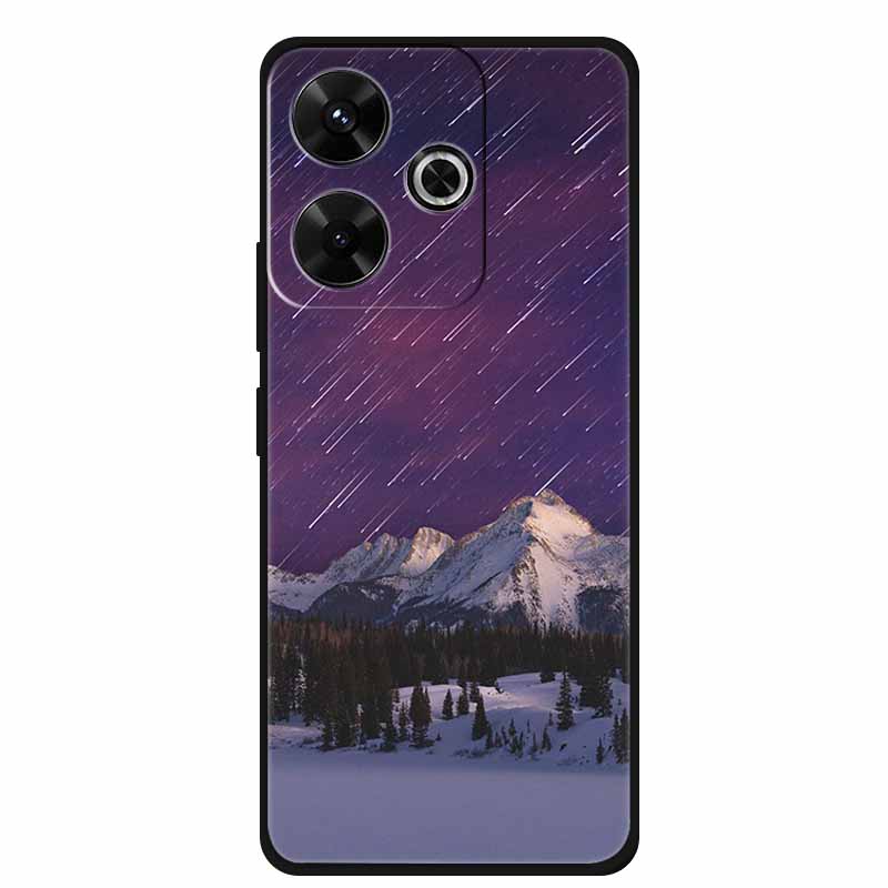 Fashion Cover For Xiaomi Poco M6 Pro Girly Case For Funda Poco M6 Coque Soft Silicone Phone Case Xiaomi Poco M6 Pro Protector