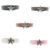 Youth Adult Belt Fashionable Star Conch Buckles Waist Belt Workwear Belt for Everyday Wear
