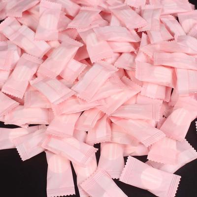 Compressed Disposable Candy Towel - 100% Cotton Travel Facial Washcloth, Portable Beauty Cleansing Towel (Small Square)