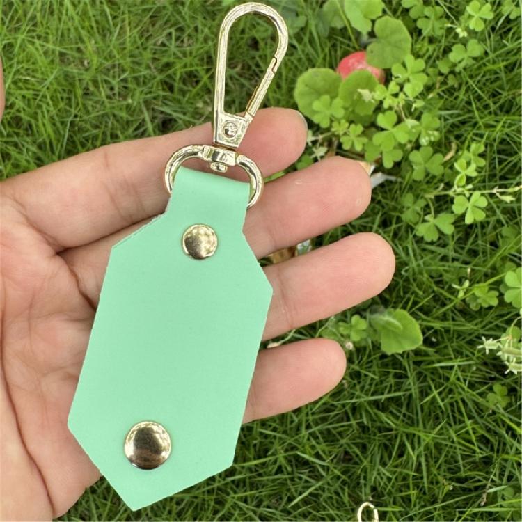 Sturdy Leather Keychain Charm with Photo Unique Fashion Accessory Craft Supplies for Trendy Women Ladies Everyday Use