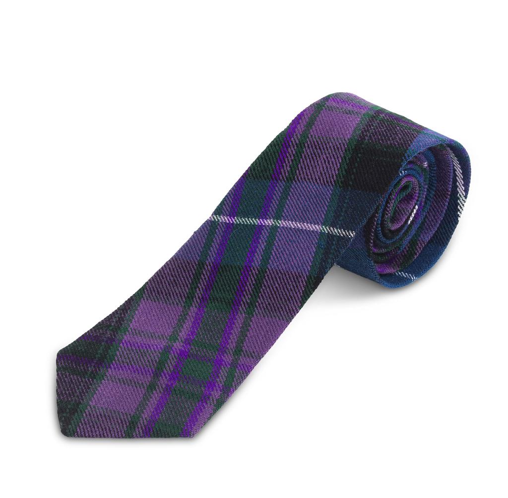 Scottish Tartan Neck Tie For Men Traditional Highland Attire